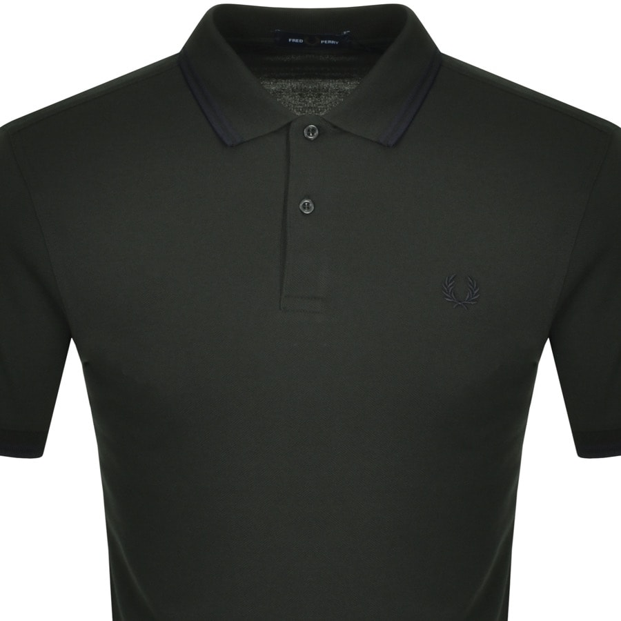 Alternative Image for ProductFred Perry Twin Tipped Polo T Shirt Green2